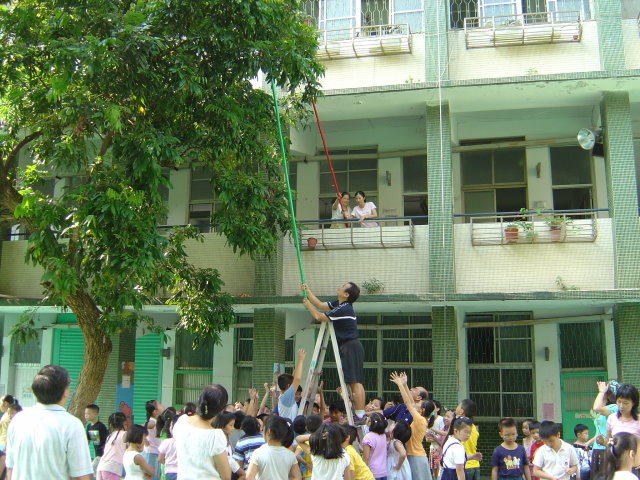 開學日採龍眼、種龍眼，讓校園植物產生新價值